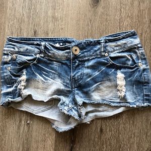 Celebrity Pink Acid wash Jean shorts $8 Size 7